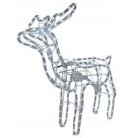 Renifer z oświetleniem LED ruszający głową