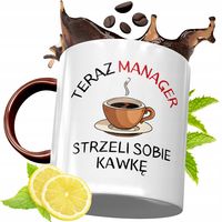 Kubek Bordowy Dla Managera Na Urodziny Prezent Z Nadrukiem Ze Zdjęciem