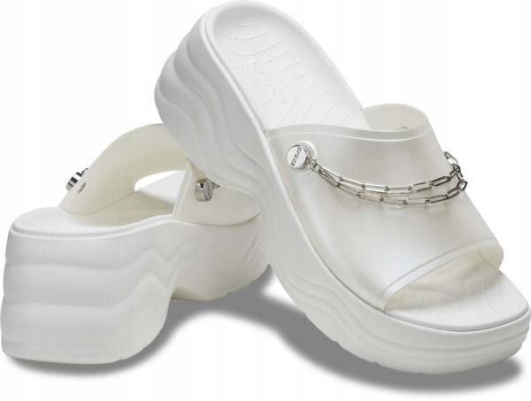 Damskie Klapki Platforma Crocs Skyline Slide 38-39 zdjęcie 2