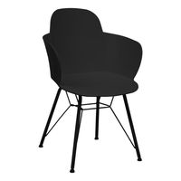 NOWOCZESNE KRZESŁO DO SALONU JADALNI KUCHNI CZARNE
