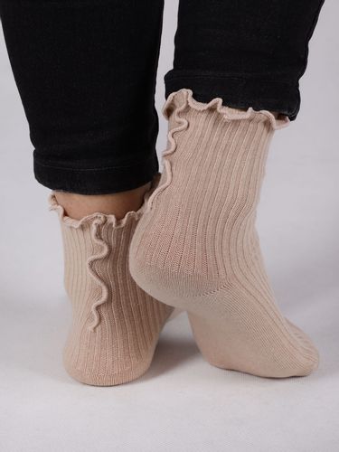 Skarpety dziewczęce z falbanką 3PAK 31-34 YOCLUB na Arena.pl