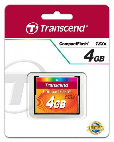 Transcend Compact Flash Card 4GB (133X) na Arena.pl