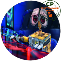 Opłatek na tort Wall-e