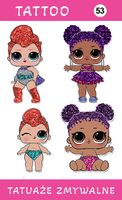 Tatuaże zmywalne LOL Suprise