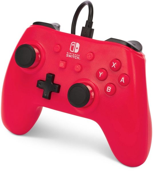 Pad przewodowy Raspberry Red USB Game PowerA NSGP0142-01 zdjęcie 4