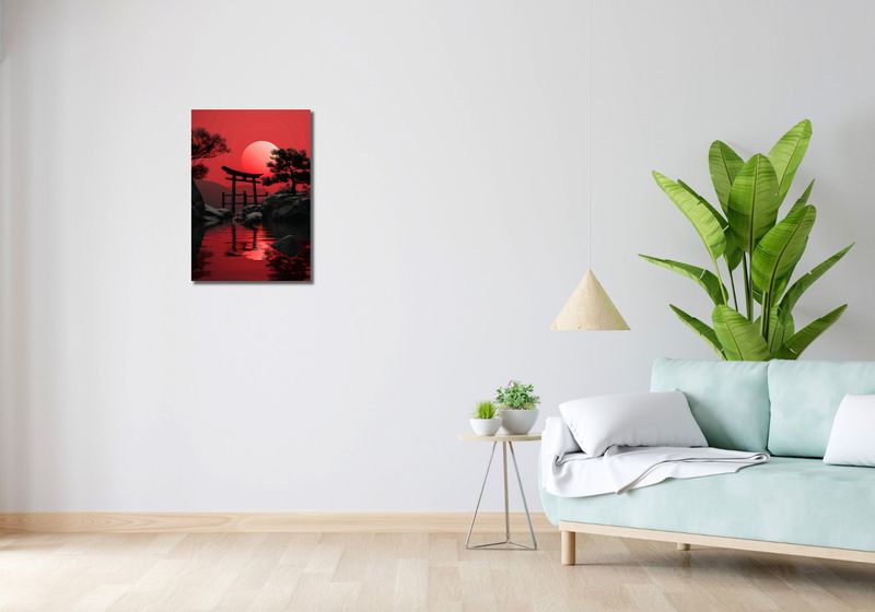 Obraz 40x60cm Świątynia przy Ciszy zdjęcie 2