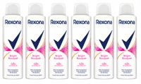 Rexona Women Antyperspirant w aerozolu Bright Bouquet 150 ml x 6