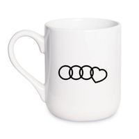 KUBEK "AUDI" Wzór - Elegant Coffee 330 ml