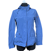 Lekka Kurtka Damska Przejściowa Wygodna Niebieska Rozmiar 38 Wiosna Jesień