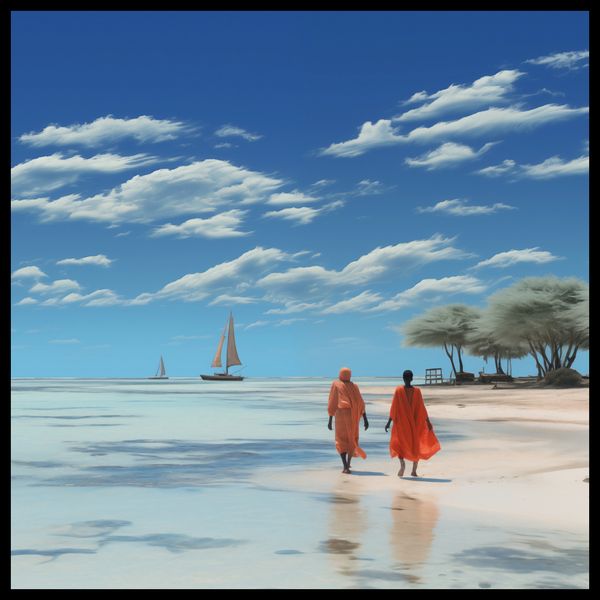 Plakat 80x80cm Spokój w Piaskach zdjęcie 2