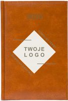 Kalendarz A5 2026 tygodniowy TERMINARZ KSIĄŻKOWY nadruk LOGO NAPIS GRAFIKA