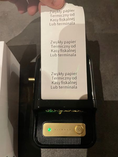 NIIMBOT B21 Drukarka Termiczna NAKLEJKI Bluetooth zdjęcie 8