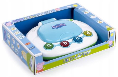 LAPTOP EDUKACYJNY DLA DZIECI po polsku INTERAKTYWNY KOMPUTER ŚWINKA PEPPA na Arena.pl