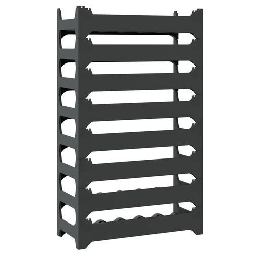 Stojak na wino, na 48 butelek, PP, sztaplowany na Arena.pl