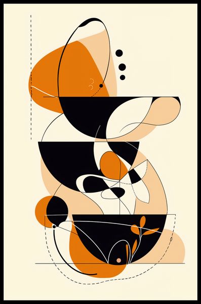 Plakat 53x81cm Taneczne Kręgi zdjęcie 2