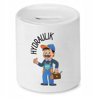 Skarbonka Dla Hydraulika Najlepszy Hydraulik Z Nadrukiem Ze Zdjęciem