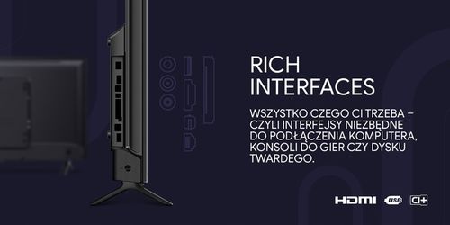 TELEWIZOR UD 32W5210 ANDROID SMART TV DVBT-T2 HEVC na Arena.pl