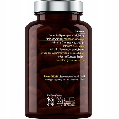 Essensey D3 K2 MK-7 90kap na Arena.pl