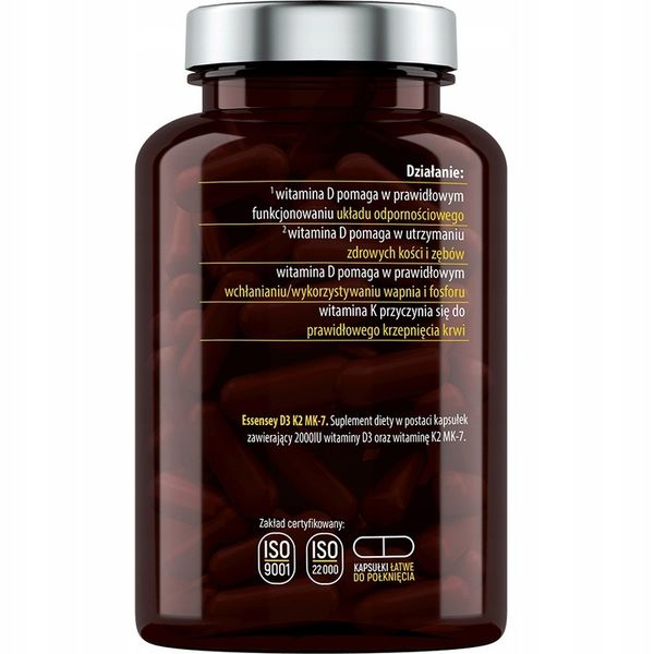 Essensey D3 K2 MK-7 90kap zdjęcie 2