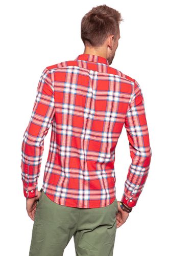 LEE BUTTON DOWN REGULAR LAVA RED L880ZJAF XXL na Arena.pl