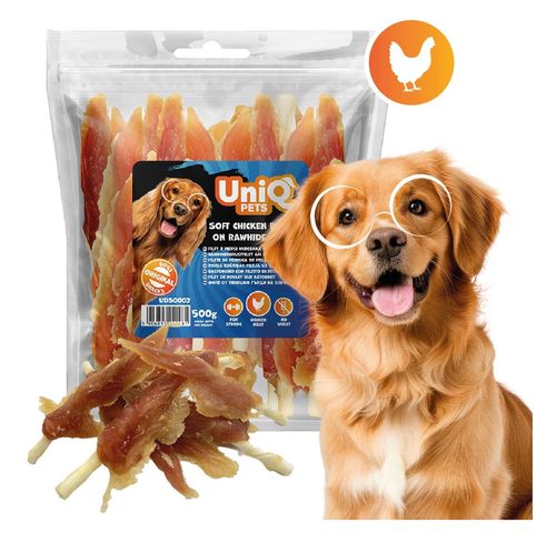 Przysmak dla psa z kurczak 500g Przekąska dla psa filet z piersi kurczaka na Arena.pl