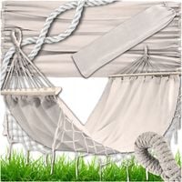 HAMAK OGRODOWY 2-OS HUŚTAWKA 250X150 XXL MOCNY WZMOCNIONY PAŁĄK DUŻY STELAŻ