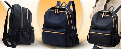 PLECAK DAMSKI MIEJSKI CZARNY POJEMNY DAMSKA TORBA NA RAMIĘ DO PRACY SZKOŁY na Arena.pl