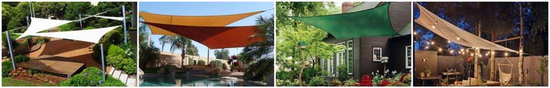 Żagiel przeciwsłoneczny 3x2 - dark blue zdjęcie 5