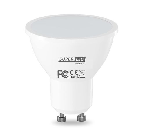10x Żarówka LED GU10 5W = 50W 475 lm CCD More Lumens SuperLED na Arena.pl