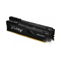 Pamięć RAM Kingston Fury Beast 16GB (2x8GB) 3200MHz CL16 1,35V DDR4 czarna