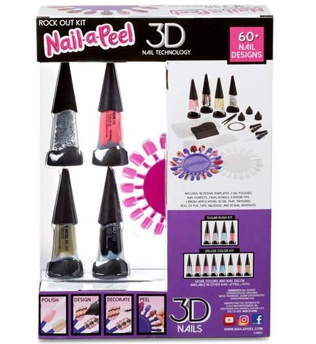 MGA Nail-a-Peel Theme Kit- Rock Out na Arena.pl