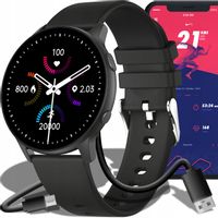 ZEGAREK SMARTWATCH WODOODPORNY PULS CIŚNIENIE SPORT KROKI POWIADOMIENIA