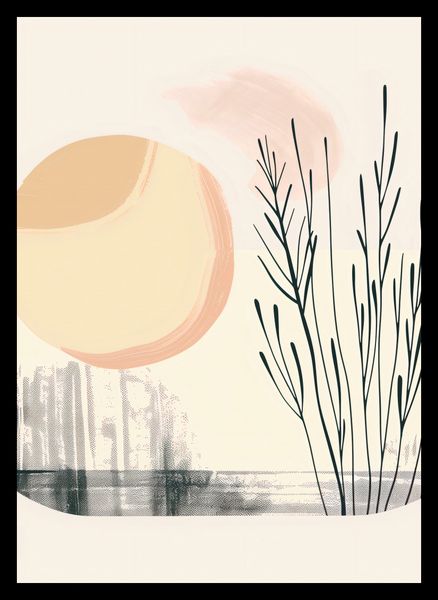 Plakat 50x70cm Pastelowy Wschód zdjęcie 2