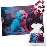 PUZZLE TRADYCYJNE - ZWIERZĘTA PIES PIESEK SŁODKI - 70 el