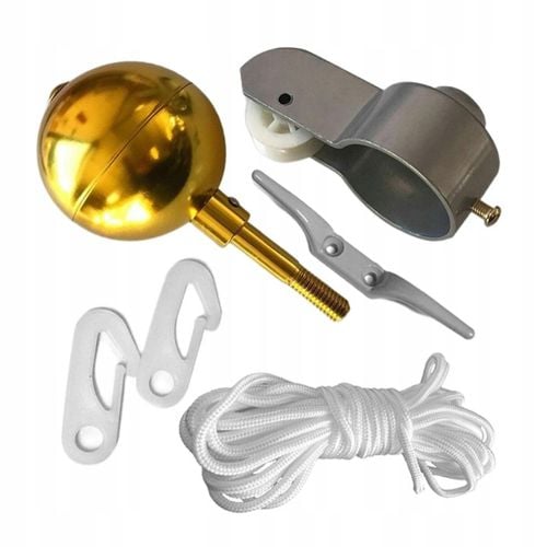 Zestaw naprawczy do masztu flagowego 3-calowy hak z ozdobną kulą i 4 na Arena.pl