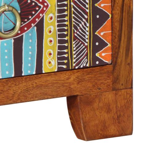 Szafka nocna 35x35x45 cm Drewno lite Akacja na Arena.pl