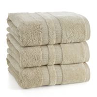 Ręcznik Porto 02 50X90 cm jasnobeżowy bawełna 500 g/m² frotte
