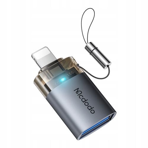 mcdodo adapter przejściówka usb-a 3.0 do lightning iphone ipad 3a otg led na Arena.pl