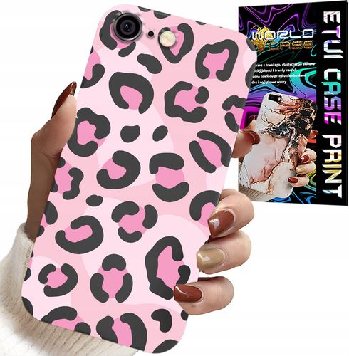 ETUI DO IPHONE 6 / 6S - RÓŻOWA PANTERKA PANTERA KOBIECE WZORY na Arena.pl