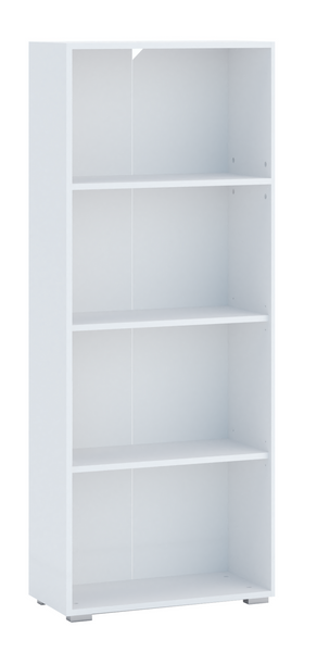 Emaga REGAŁ SZAFKA 4P SENSO 4 PÓŁKI BIEL MAT zdjęcie 1