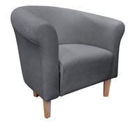 Fotel Milo Mikrofaza 17 szary nogi 15 buk