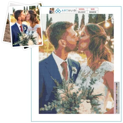 HAFT DIAMENTOWY OBRAZ DIY 5D Z TWOJEGO ZDJĘCIA na Arena.pl