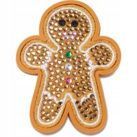 Przypinka Crocs Jibbitz Pin Do Butów Beaded Gingerbread Cookie