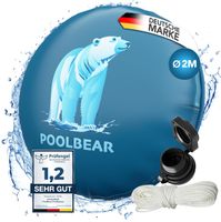 Poduszka zimowa na basen PoolBear XXL 2 m z podwójnym szwem POWYSTAWOWY