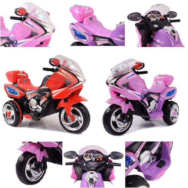 MOTOR ŚCIGACZ SUPERSTAR NEW DESIGN, DŹWIĘKI, ŚWIATŁA/WXE358D zdjęcie 9