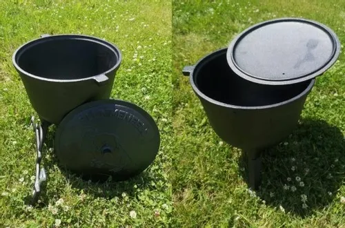 KOCIOŁEK ŻELIWNY MYŚLIWSKI GAR BLUMMENFELD 10L na Arena.pl