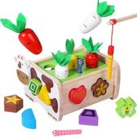 gra zręcznościowa sorter marchewki i robaczki krowa