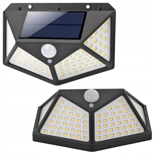 LAMPA SOLARNA Z CZUJNIKIEM RUCHU 3 TRYBY ŚWIECENIA ZEWNĘTRZNA OGRODOWA LED zdjęcie 9