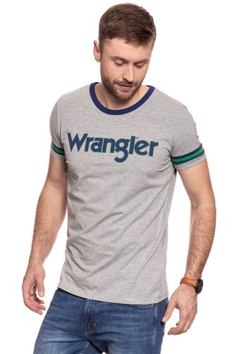 WRANGLER INSERT LOGO T MID GREY MEL W7B28FK37 L na Arena.pl