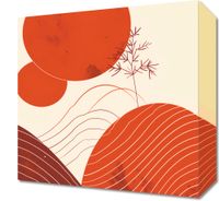 Obraz 30x30cm Ciepło Czerwieni